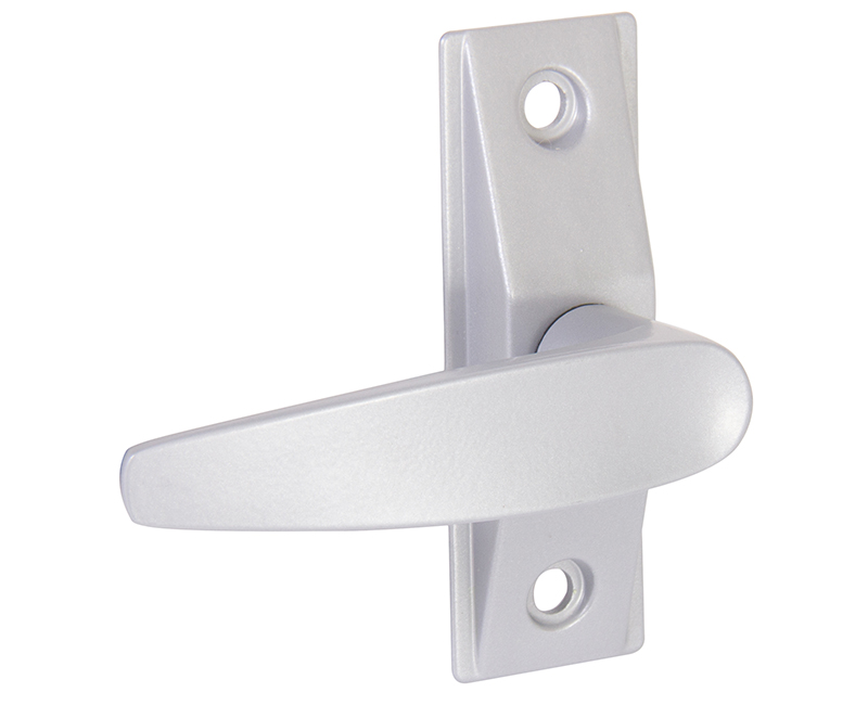 Lever Handle With Cam Plug - Left Hand Aluminum