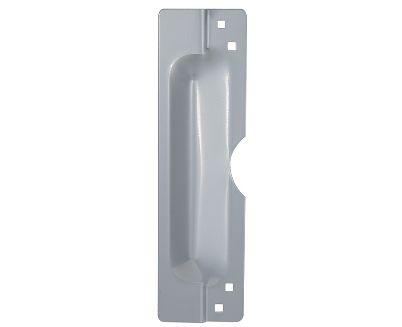 3" X 11" Latch Protector - Silver Enamel Finish