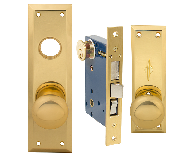 Standard Mortise Lockset - Left Hand US3