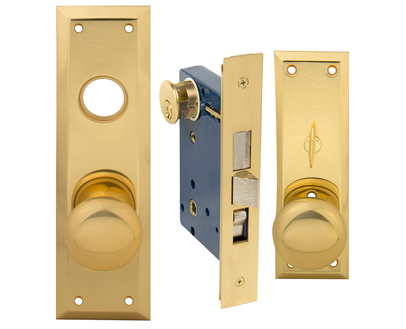 Face Plate For Left Hand Mortise Lockset