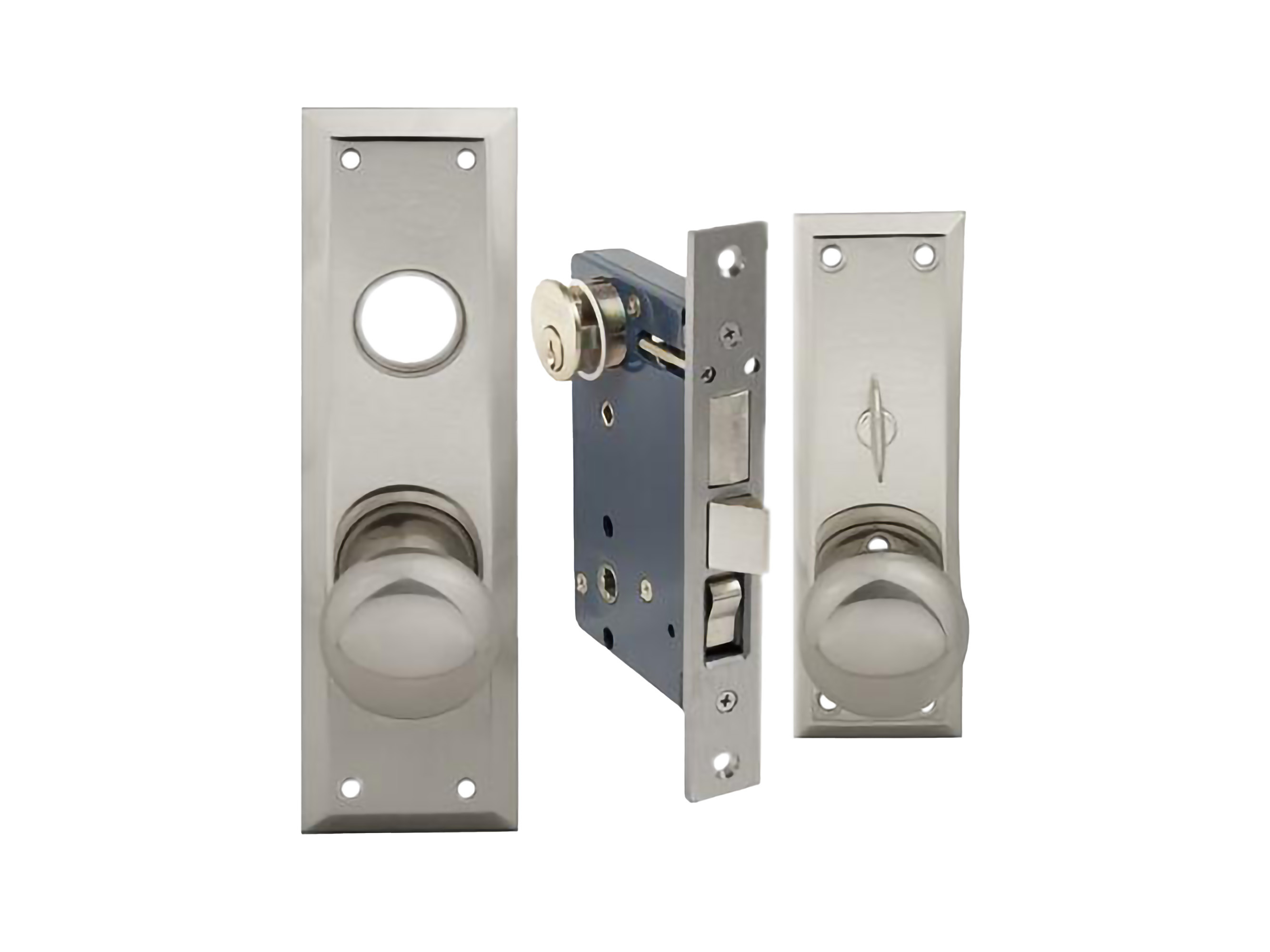 Apartment Mortise Lockset - Left Hand 26D