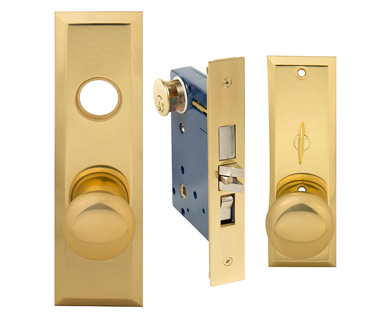 Apartment Mortise Lockset - Left Hand US3