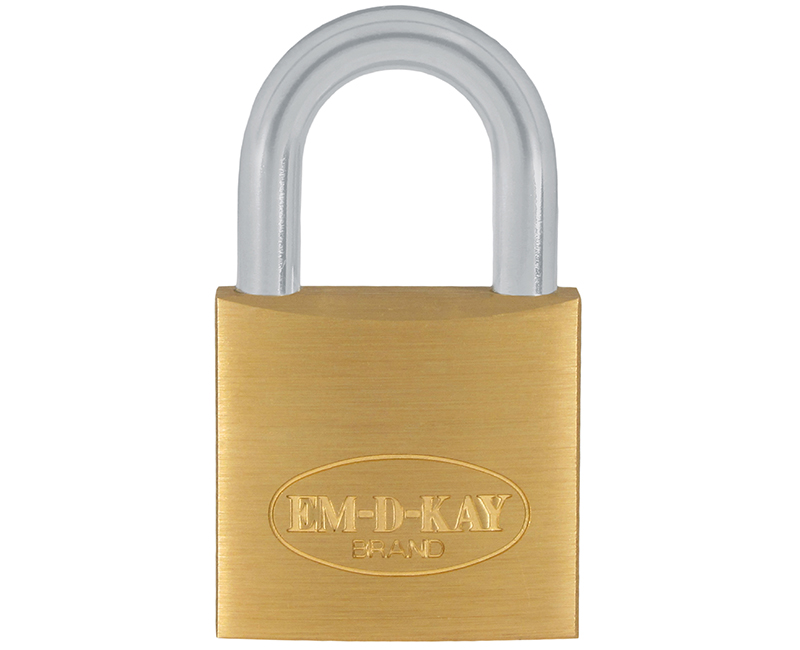 2" Body 1-1/8" Shackle Solid Brass Padlock - Keyed 609