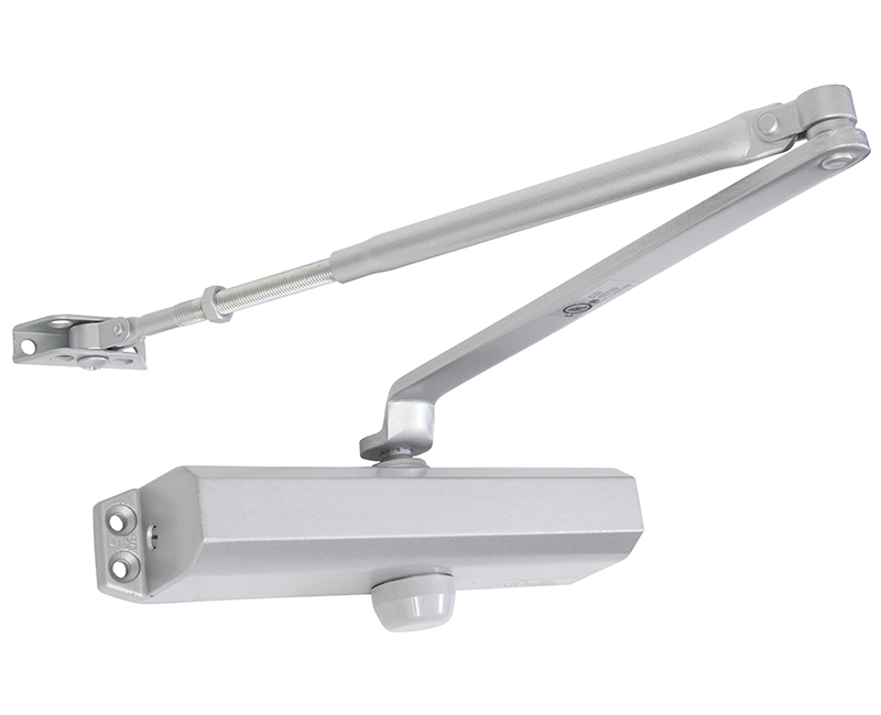 #4 Door Closer With Back Check Dual Valve - Aluminum