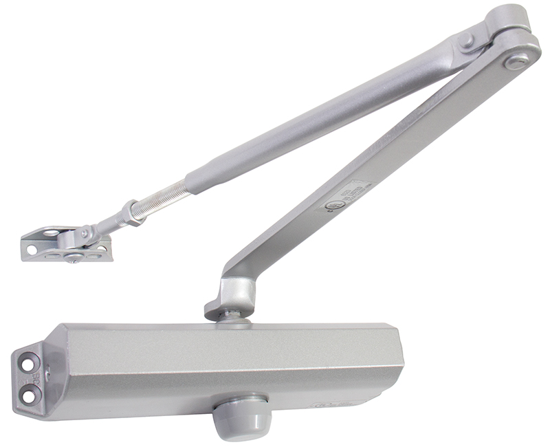 #5 Door Closer With Back Check Dual Valve - Aluminum