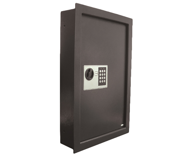 Steel Wall Safe With Electronic Keypad