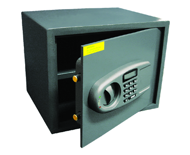 Security Safe With Lighted Display and Electronic Keypad