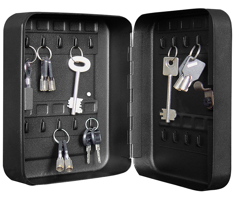 Metal Key Cabinet With Cam Lock - 20 Keys