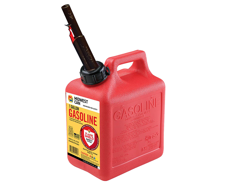 Auto Shut Off Gasoline Can - 1 Gallon