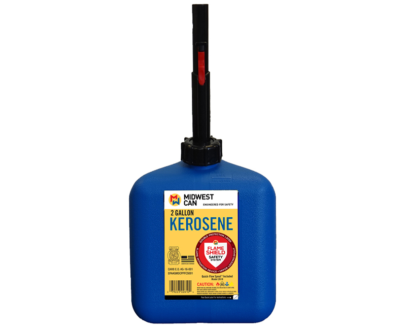 Auto Shut Off Kerosene Can - 2 Gallon