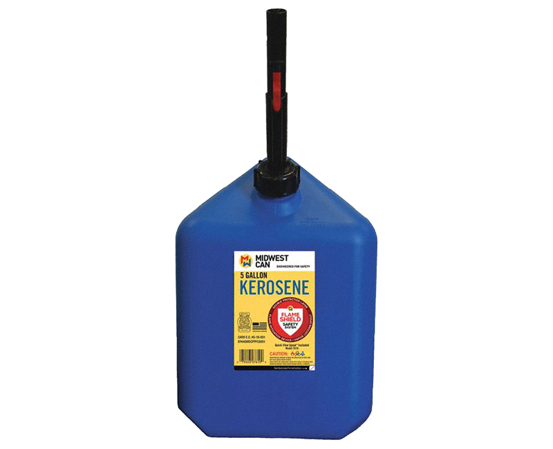 Auto Shut Off Kerosene Can - 5 Gallon