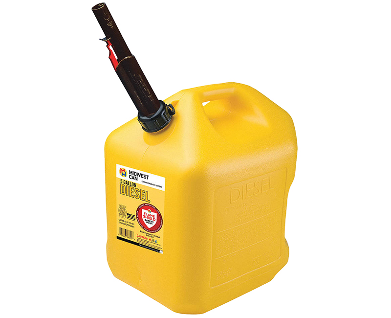 Auto Shut Off Diesel Can - 5 Gallon