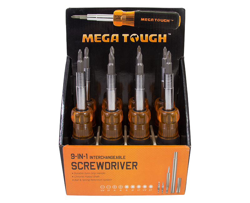 9-In-1 Screwdriver - Display Box