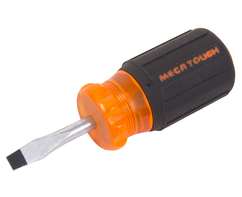 Slotted Stubby Screwdriver - Carded