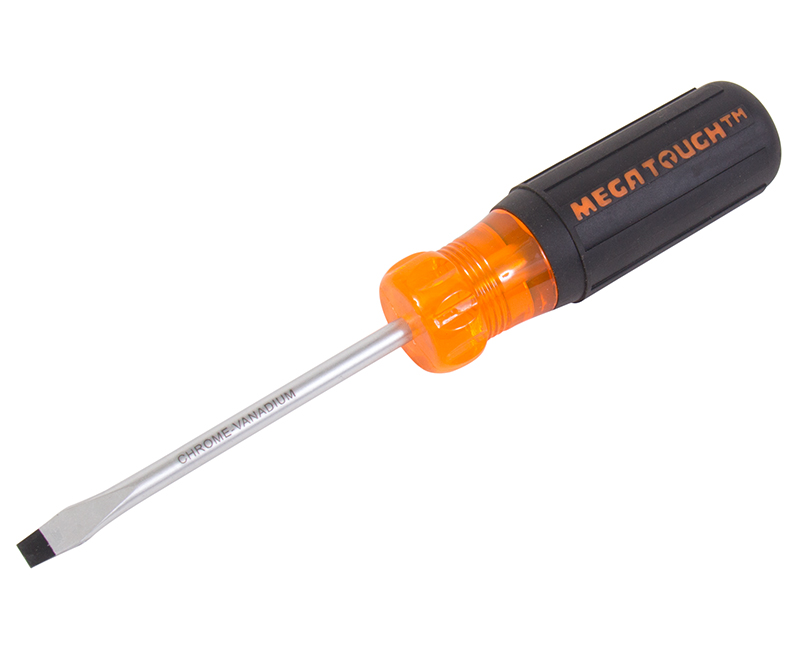 1/4" X 4" Slotted Pocket Screwdriver - Carded