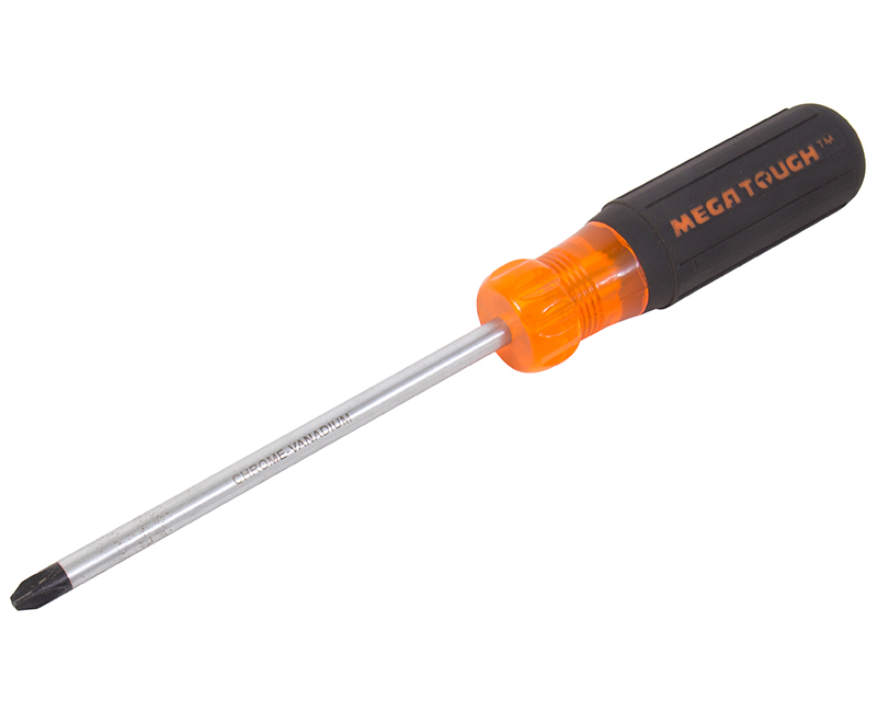 P3 X 6" Screwdriver With Rubber Grip - Carded