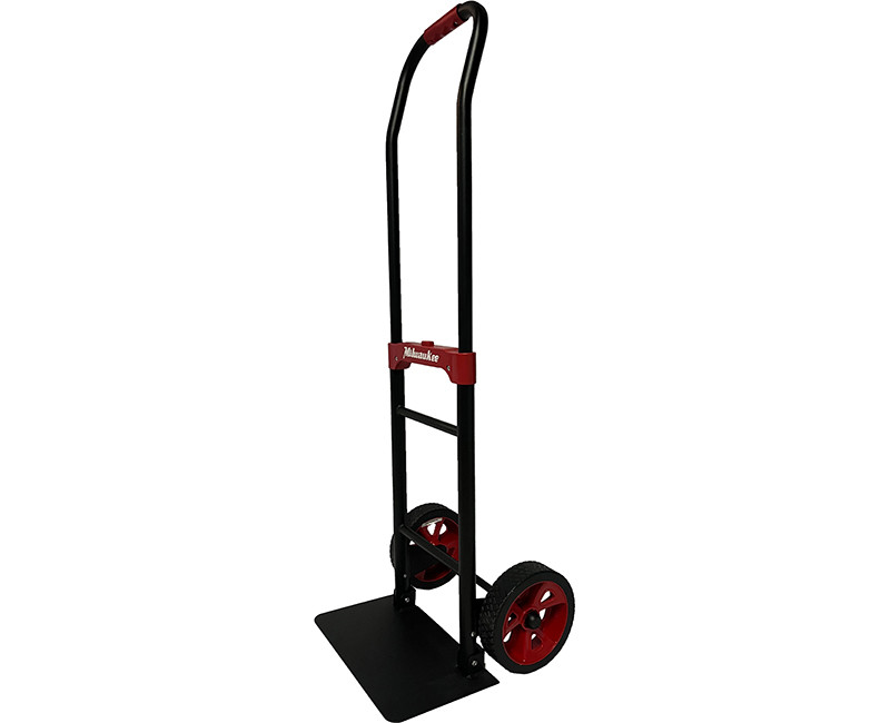 FOLD UP TELESCOPING HANDLE TRUCK WITH 8" SOLID TIRES