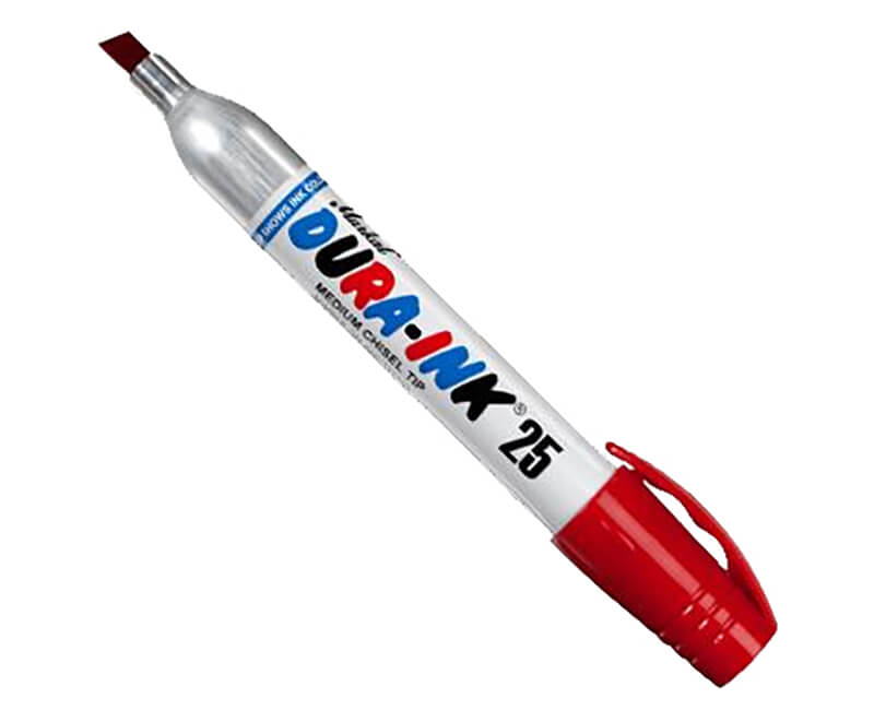 Dura-Ink King Size Chisel Tipped Marker - Red