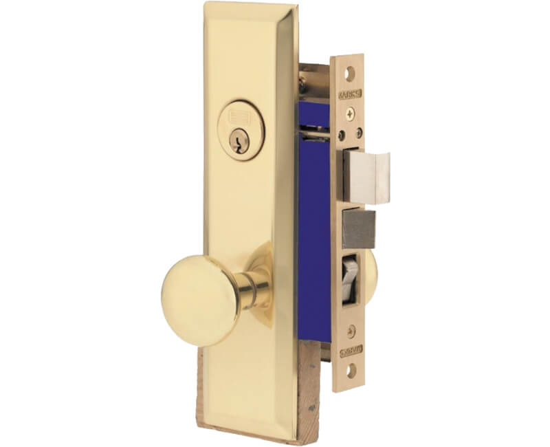 Apartment Function Mortise Lockset - Left Handed