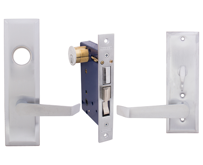 Lever Entry Mortise Lockset - Right Hand