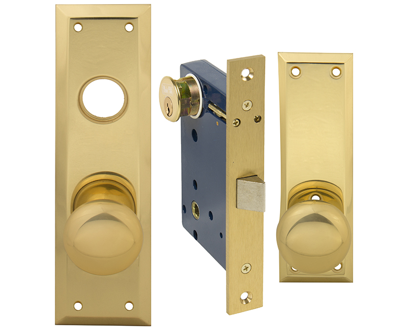 Vestibule Mortise Lockset Latch Only - Left Handed