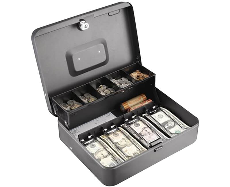 11-3/16" X 3-3/16" X 9-7/16" Cash Box