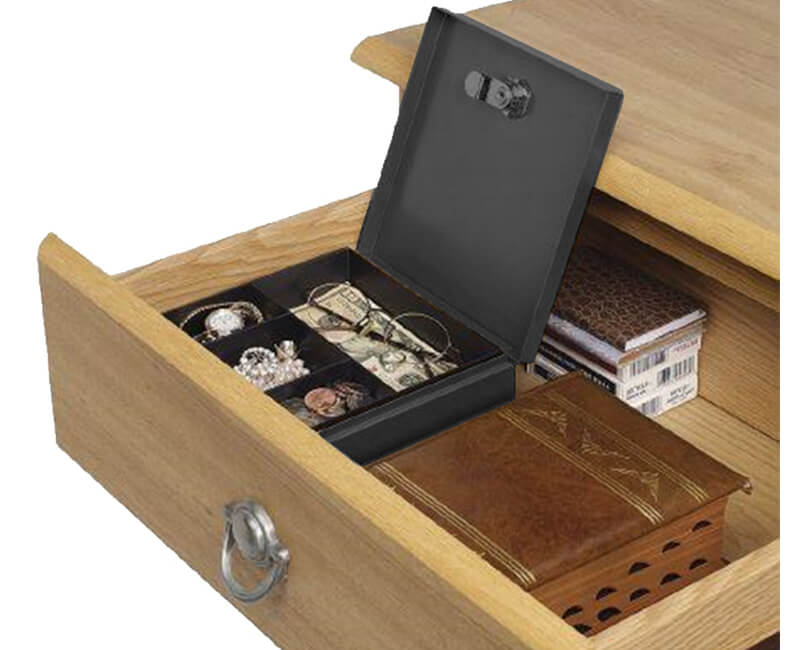 6-3/4" X 2" X 6-7/8" Drawer Safe