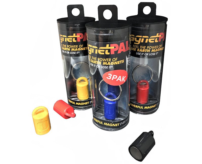 MAGNETPAL TUBE PACK 3 PACK (ASSORTED COLORS)