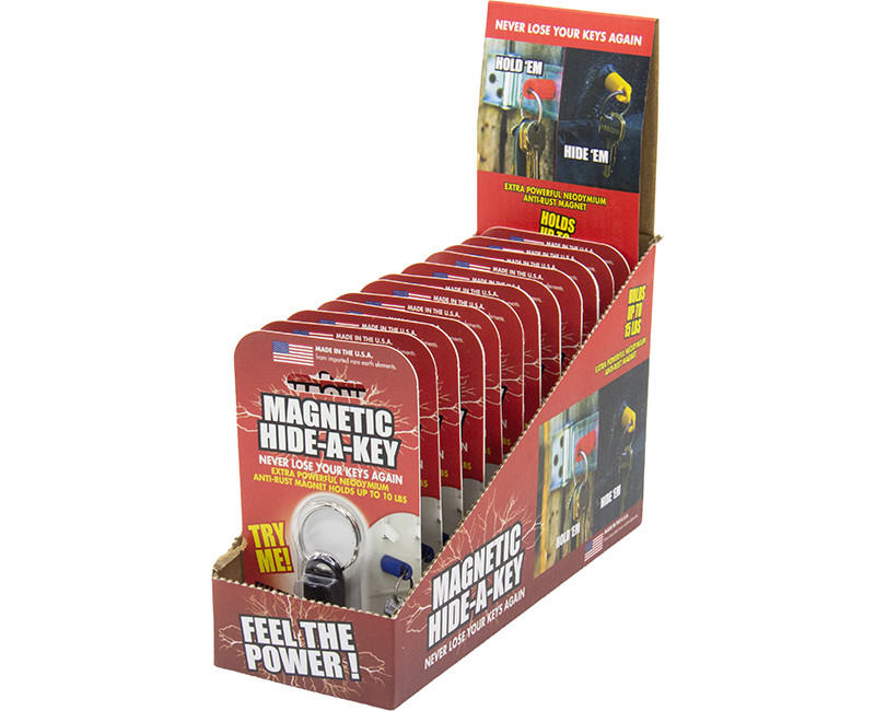 HIDE A KEY MAGNETPAL 12 UNITS PER COUNTER DISPLAY