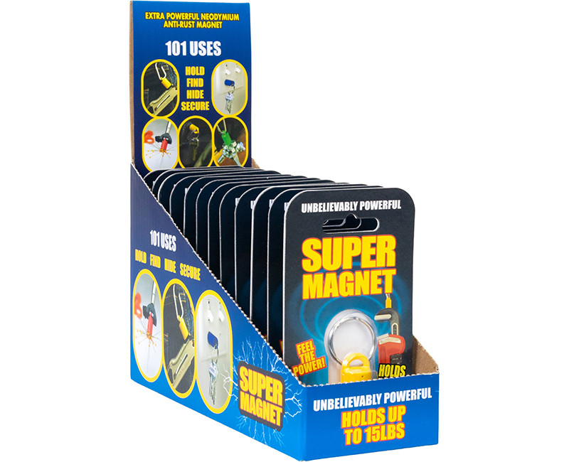 SUPERMAGNET BRANDED MAGNETPAL 12 UNITS PER DISPLAY