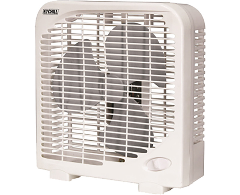 EZ-Chill - 9" Box Fan - White