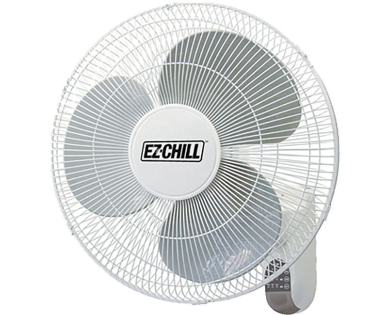 EZ-Chill 16" Wall Mounted Fan w. Remote