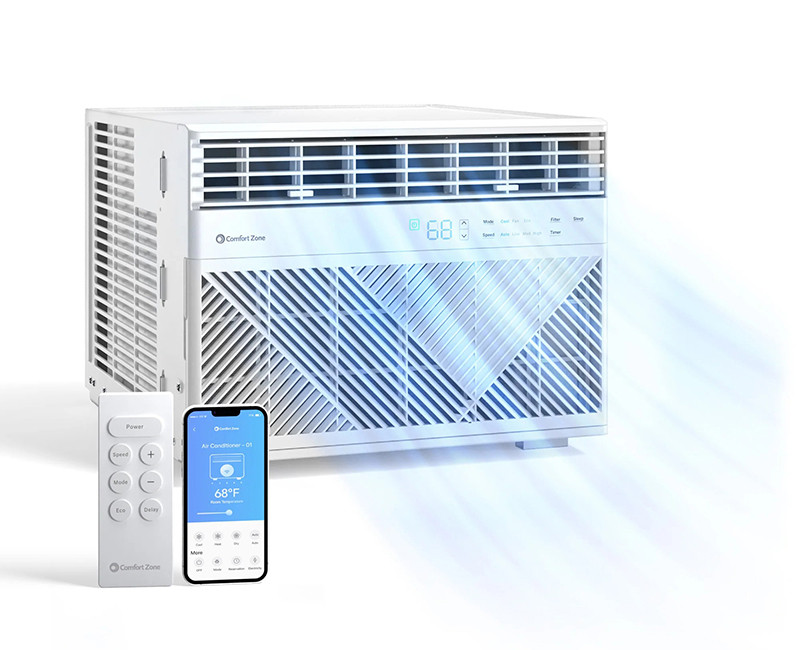 12000 BTU WINDOW AIR CONDITIONER W/REMORE & WIFI