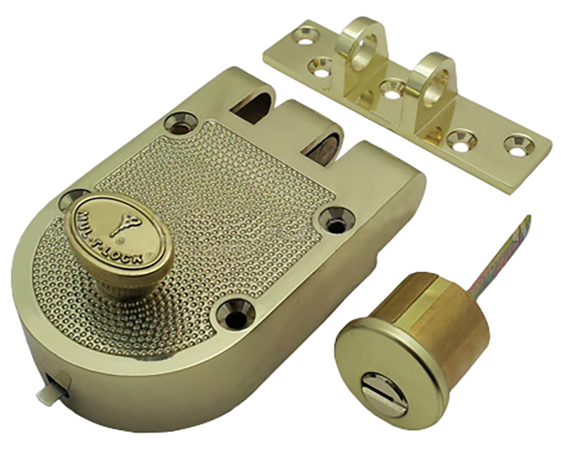 Interactive Jimmyproof Deadlocks - Polished Brass