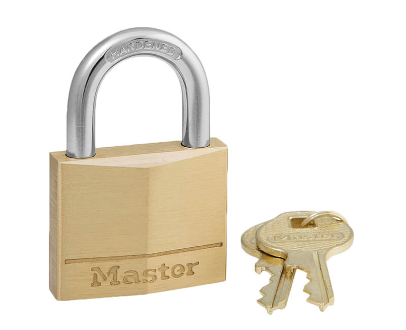 1-9/16" Brass Padlock - Carded