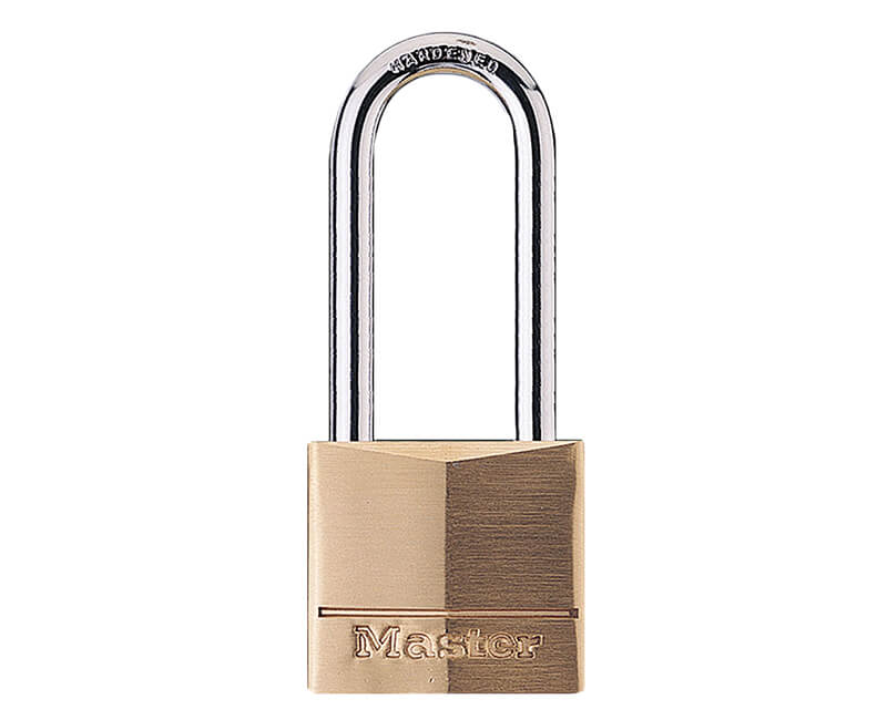 1-9/16" Brass Padlock With 2" Shackle - Carded