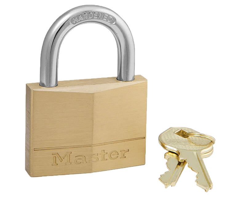 2" Brass Padlock - Carded