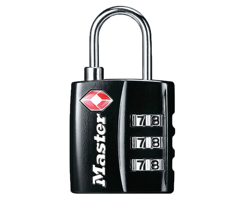 TSA Approved Travel Locks - Black