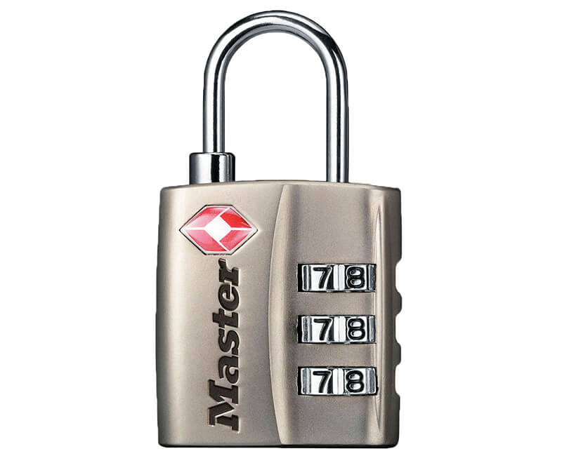 TSA Approved Travel Locks - Nickel