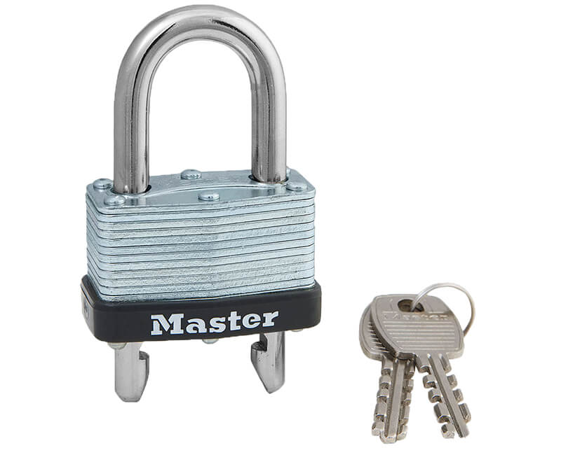 Laminated Steel Padlocks With Adjustable Shackle - 5/8" - 2"