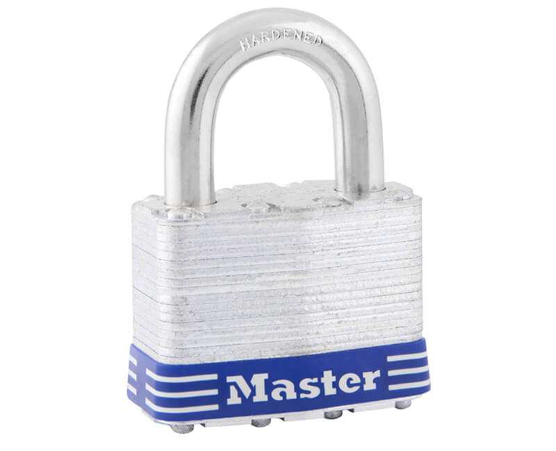 2" Wide Laminated Padlock - Carded