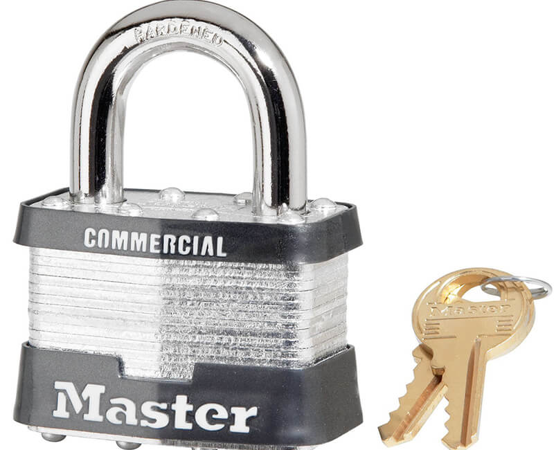 2" Wide Laminated Padlock - KA