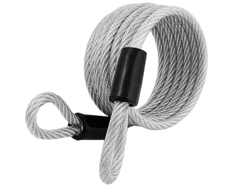 6' Self Coiling Looped End Cable