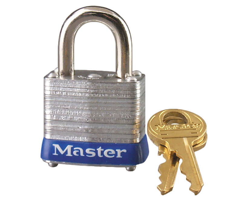 1-1/8" Wide Laminated Padlock - KA