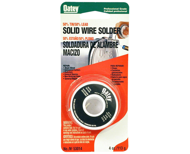 Oatey 1/4 lb. 50/50 Wire Solder