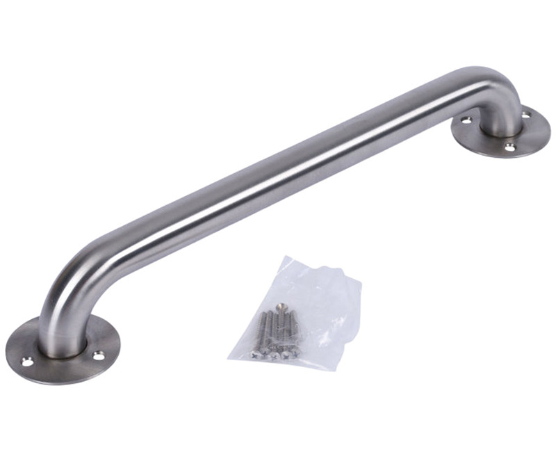 Dearborn 1-1/4" x 24" Stainless Steel Grab Bar w/ Concealed Flange, Satin Finish