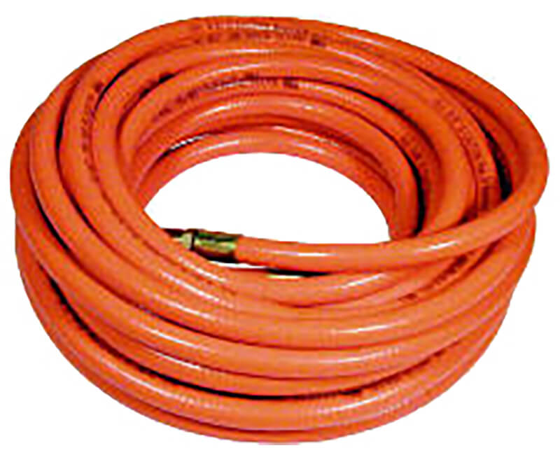 3/8" X 25' Orange Pvc Air Hose