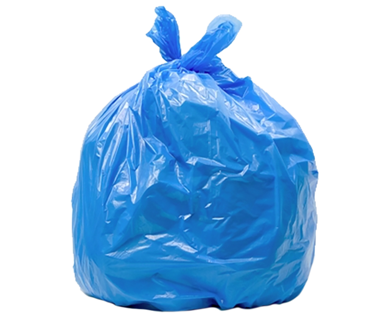 1.25 Mil Blue Trash Bags 33 Gal 33 x 40 - 40 Ct. Boxed