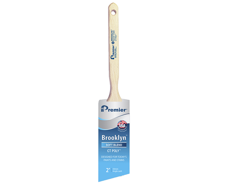 2" Brooklyn Angle Sash Poly Brush