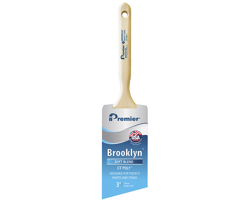 3" Brooklyn Angle Sash Poly Brush